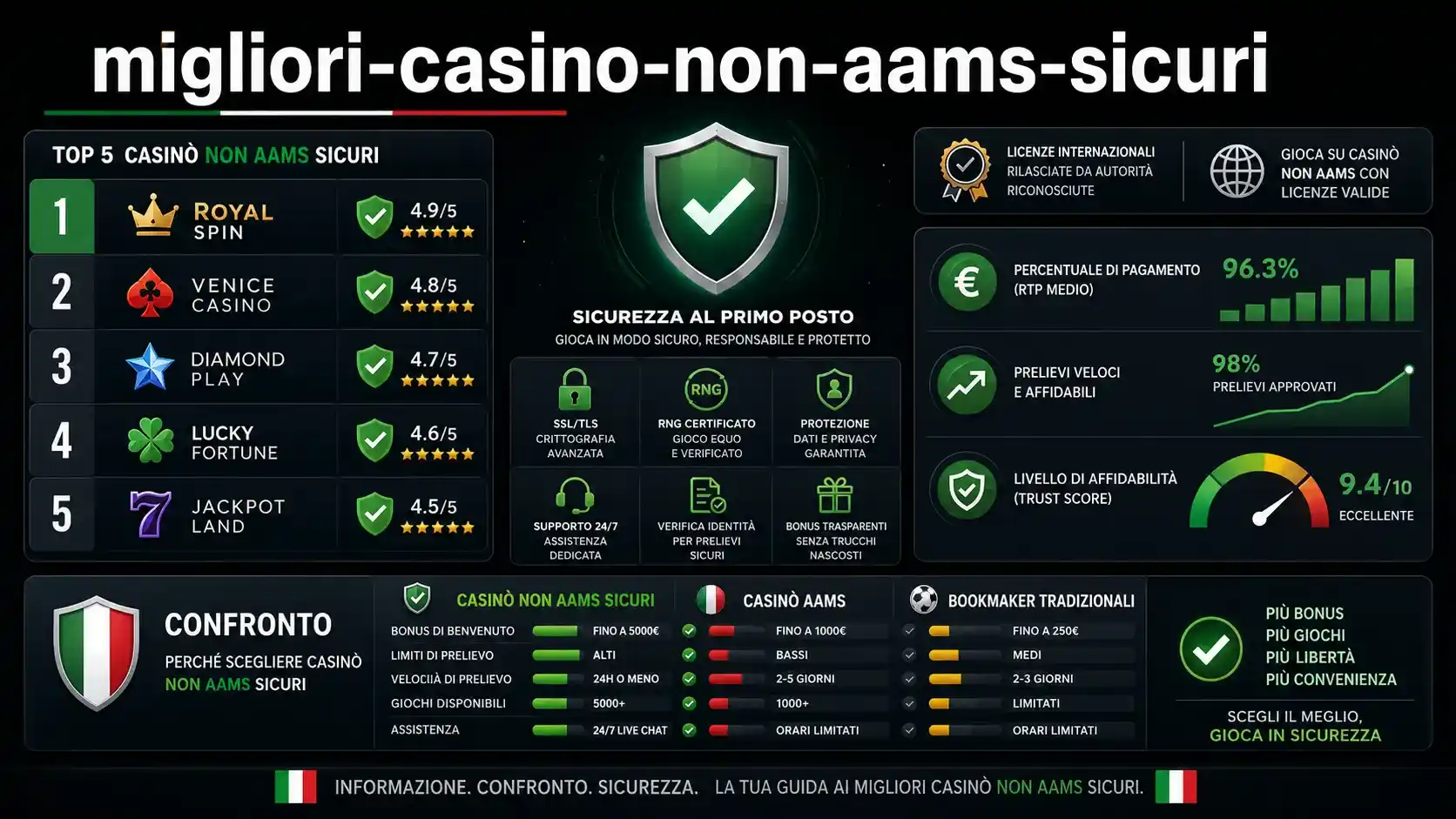 migliori casino non aams sicuri